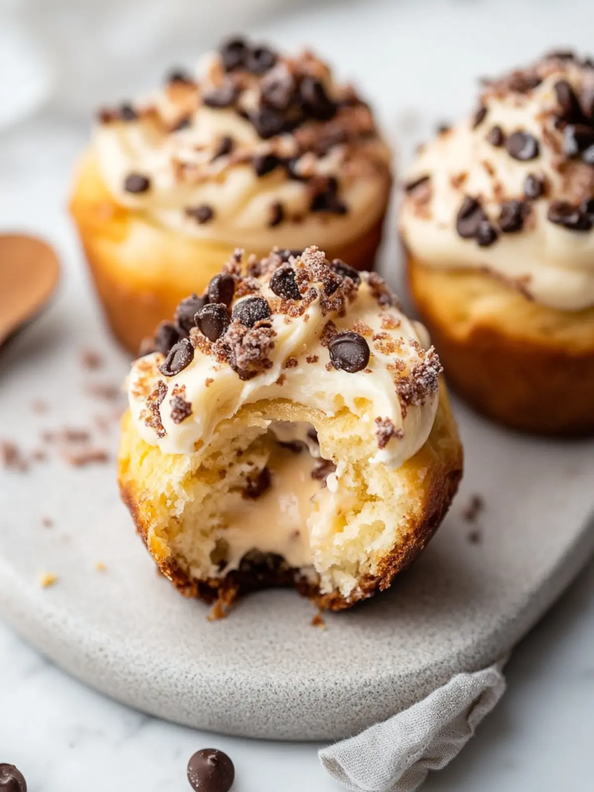Easy Vegan Cruffin Recipe From Scratch with Cannoli Filling