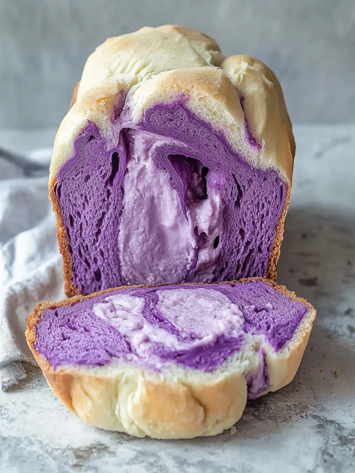 Ube Milk Bread