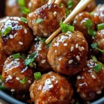 Korean BBQ Meatballs