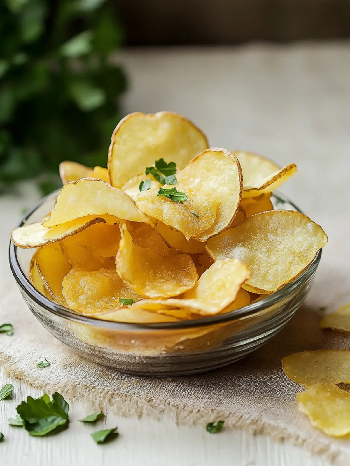 Homemade Crispy Potato Chips