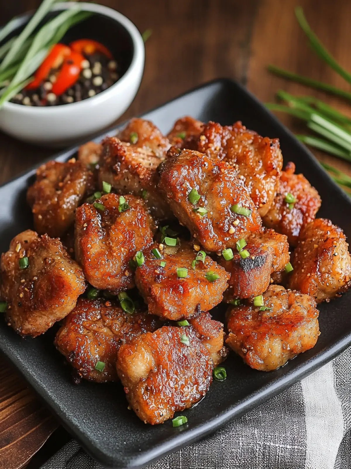 Salt & Pepper Pork Chop Bites