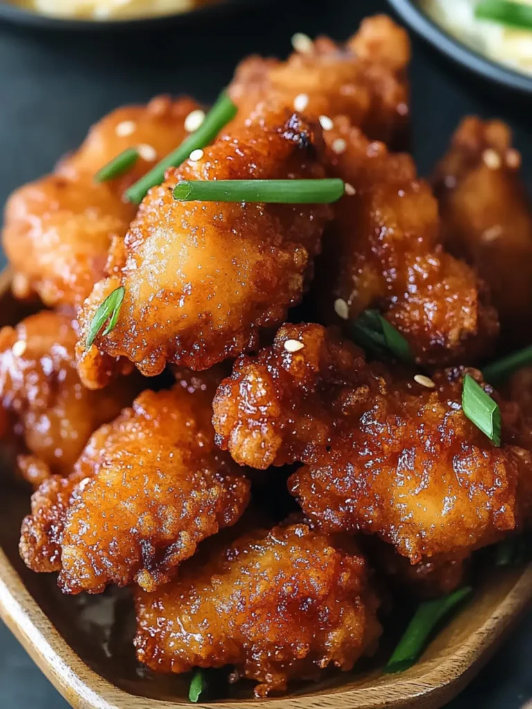 Crispy Hawaiian Fried Garlic Chicken