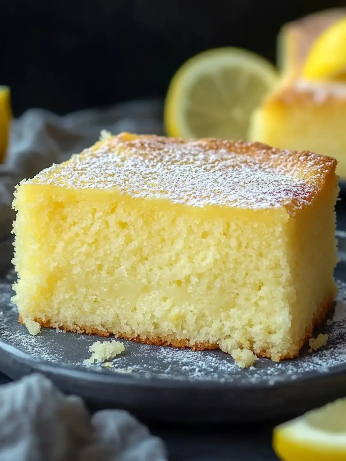 Lemon Custard Cake