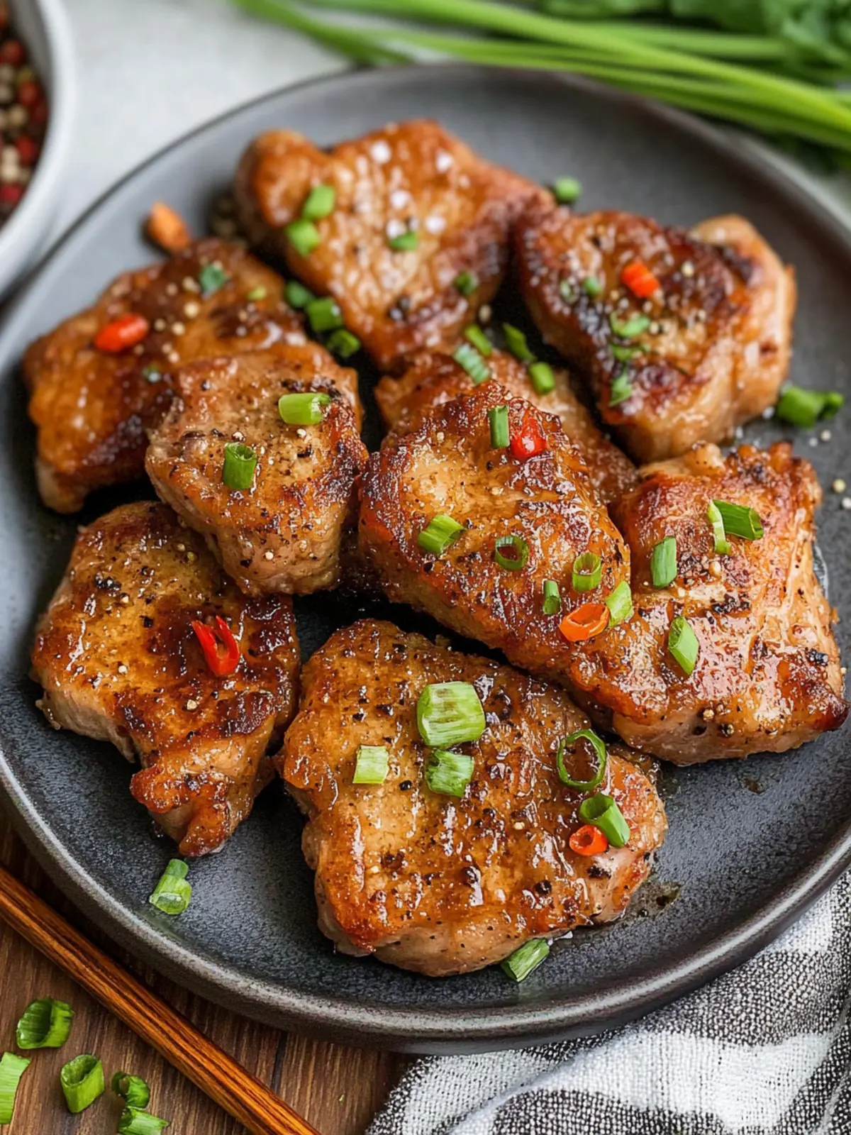 Salt & Pepper Pork Chop Bites