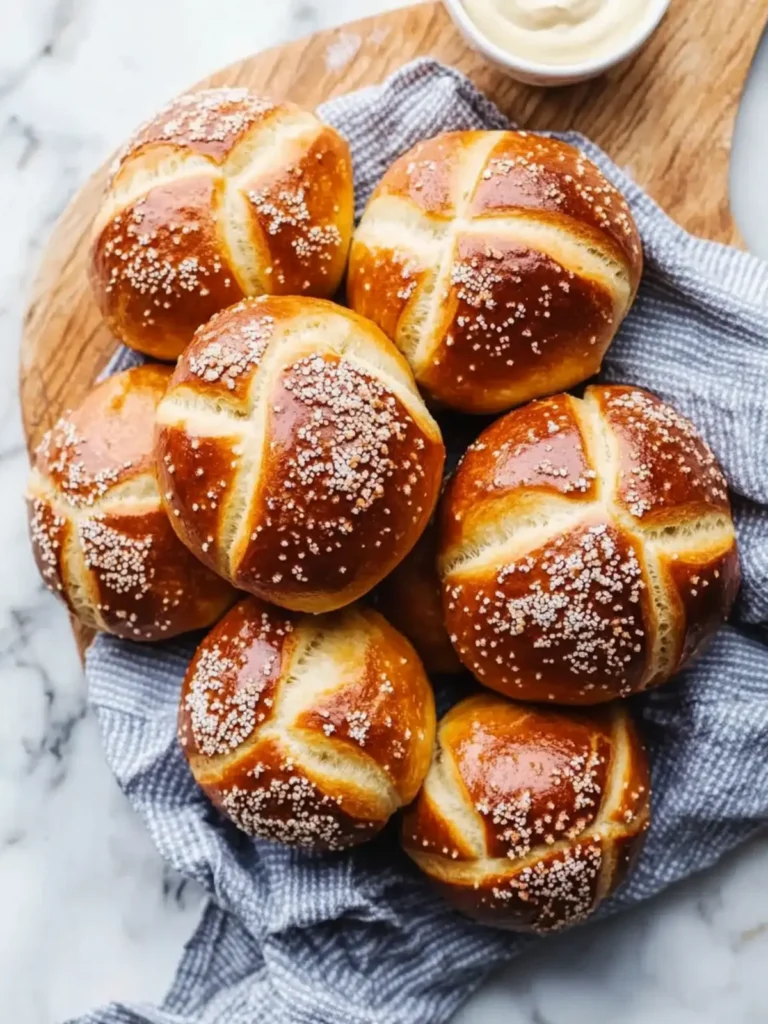 Pretzel Rolls