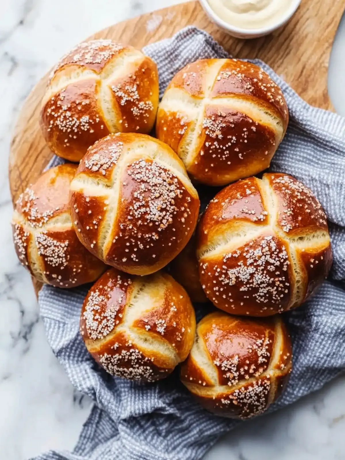 Pretzel Rolls