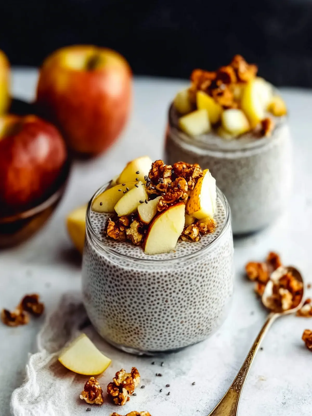 Apple Pie Chia Pudding