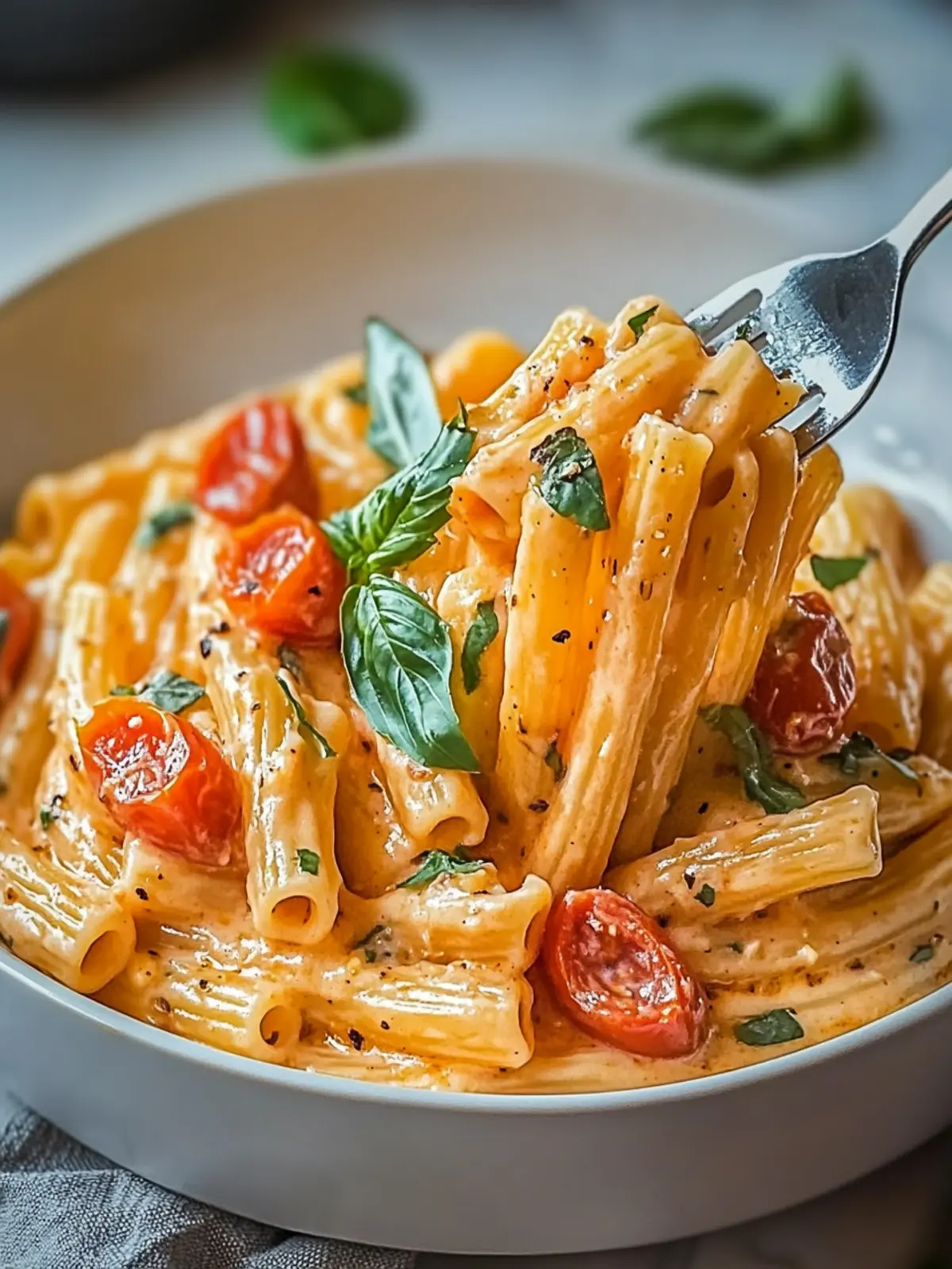 Irresistible Creamy Tomato Garlic Pasta