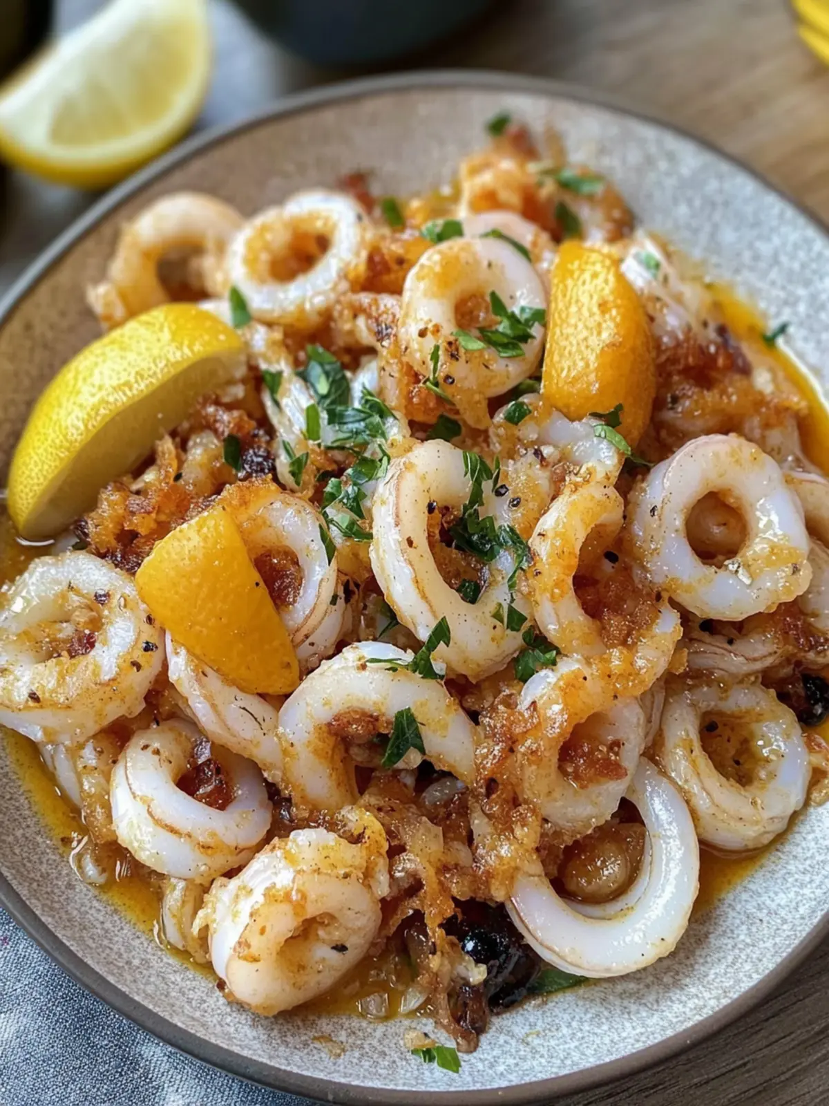 Sauteed Cajun Calamari