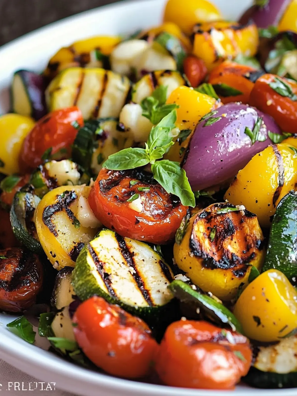 Grilled Summer Vegetable Salad