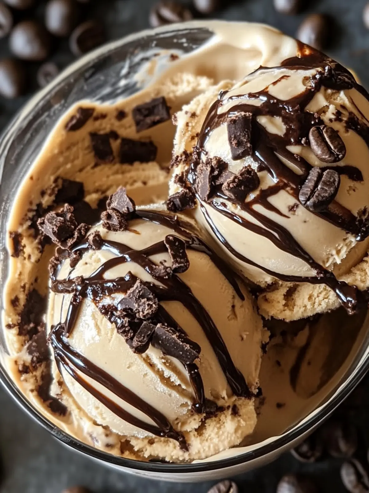 Decadent Espresso Kahlua Fudge Swirl Ice Cream Made Easy