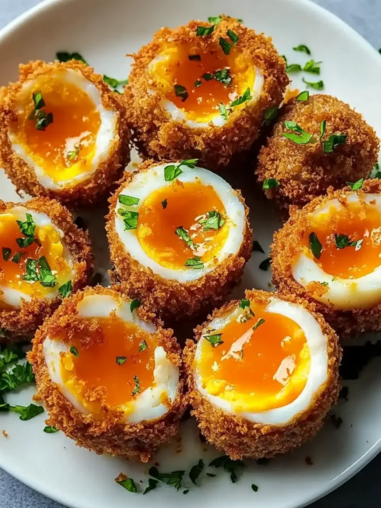 Crispy Air Fryer Scotch Eggs