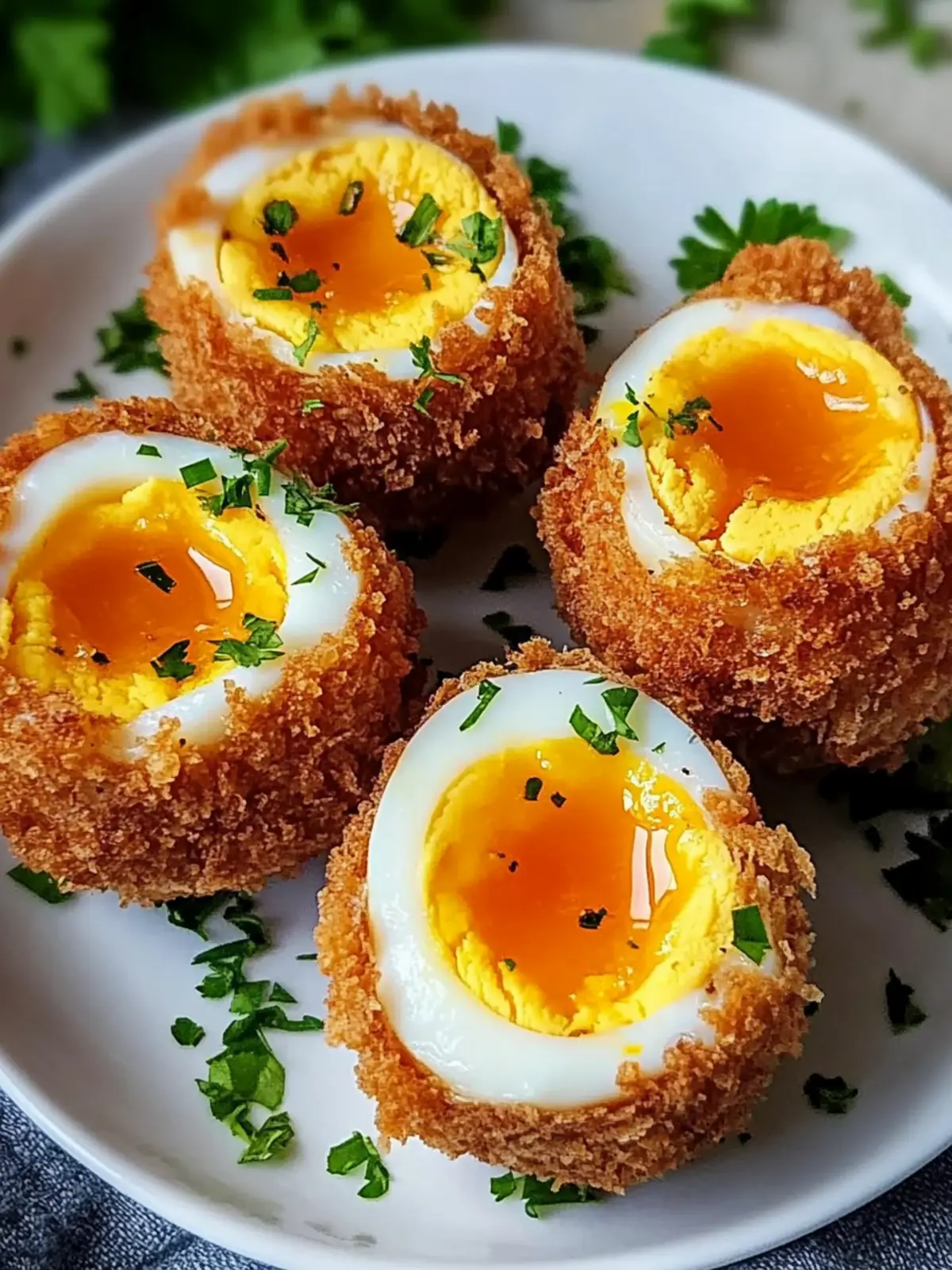 Crispy Air Fryer Scotch Eggs