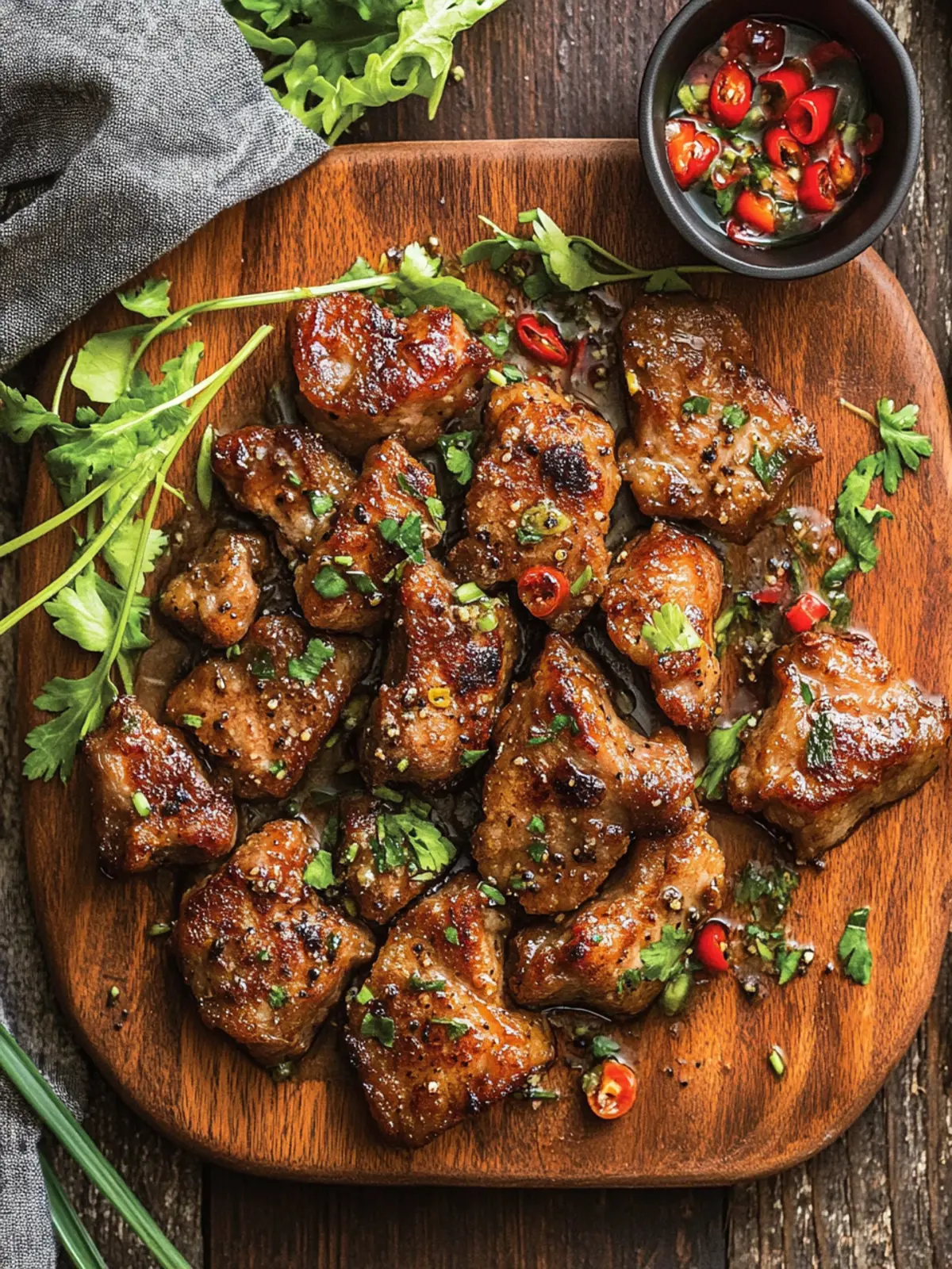Salt & Pepper Pork Chop Bites