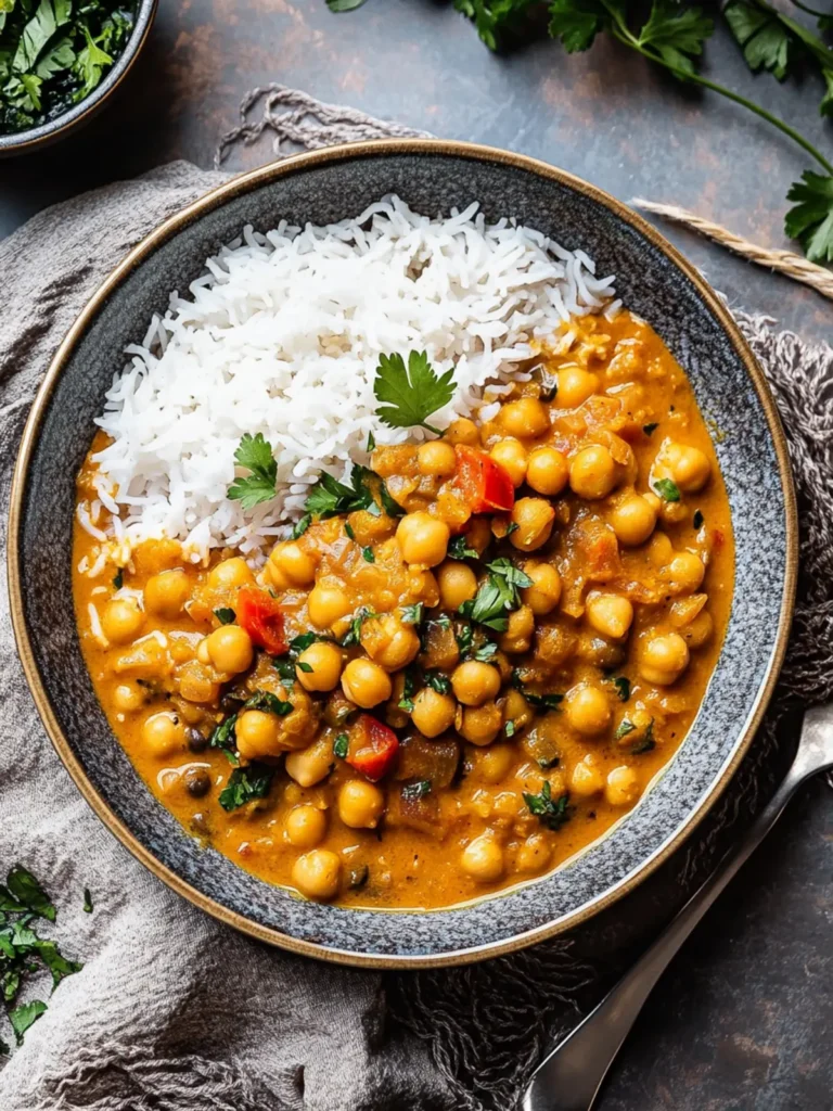 Jamaican-Style Vegan Chickpea Curry