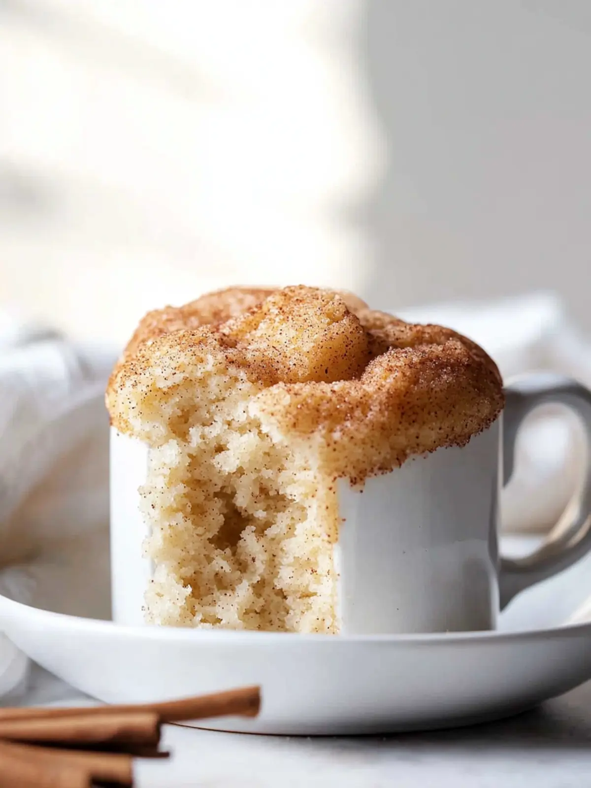 Snickerdoodle Mug Cake