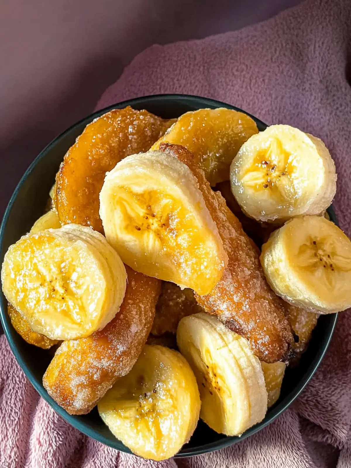Air Fried Bananas