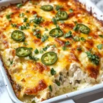 Creamy Keto Jalapeno Popper Chicken Casserole