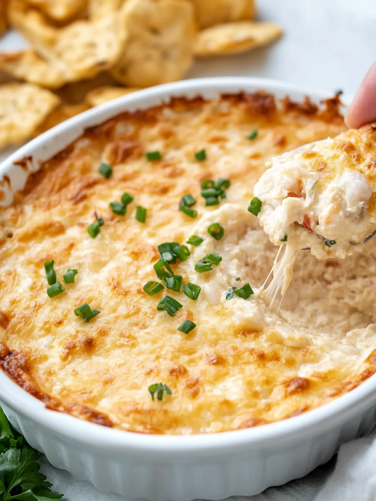 Easy Crab Rangoon Dip Recipe
