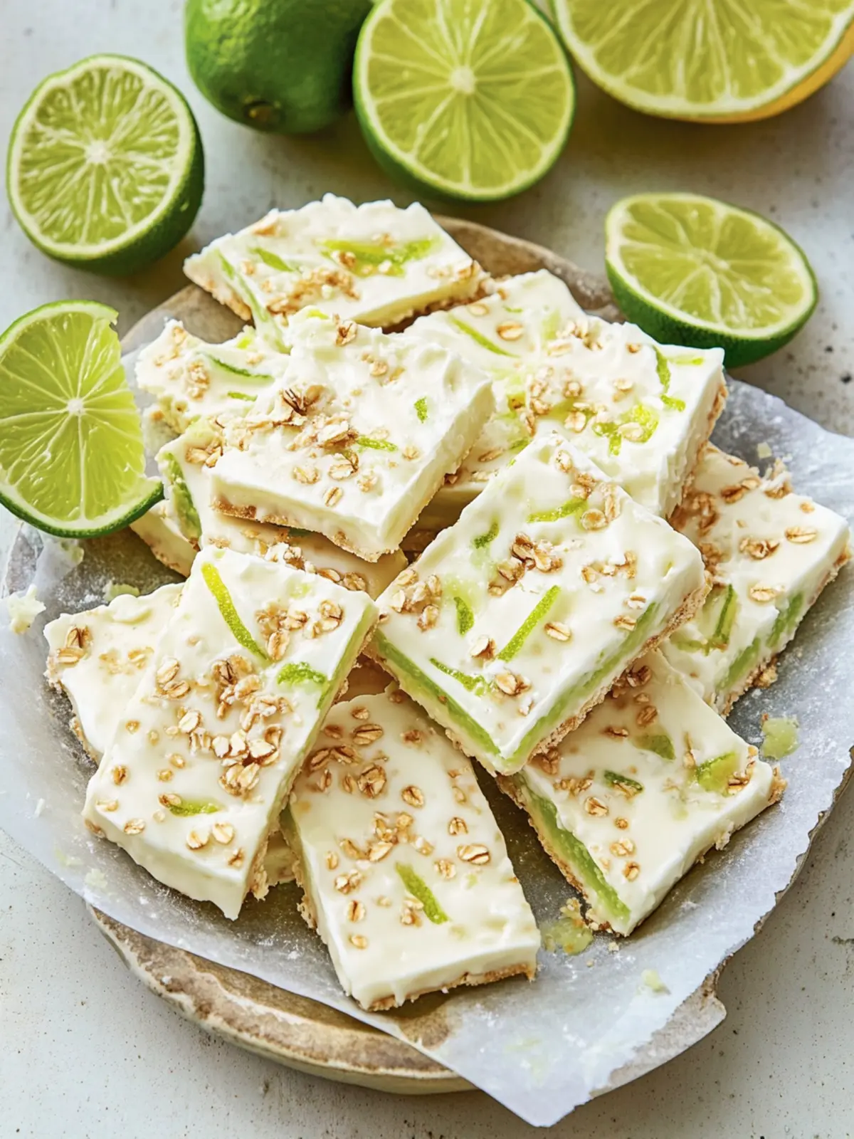 Key Lime Pie Yogurt Bark Recipe
