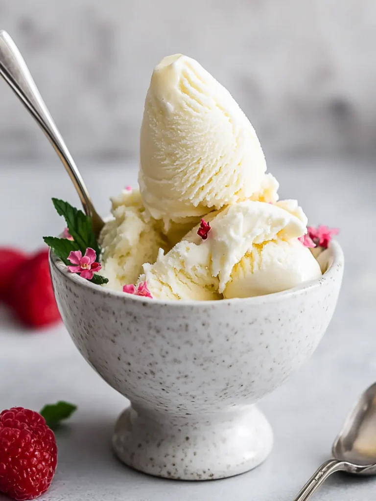 Mascarpone Ice Cream (No Churn!)