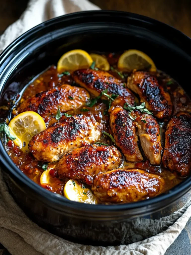 Pre-Summer Kickoff Chicken-Slow Cooker
