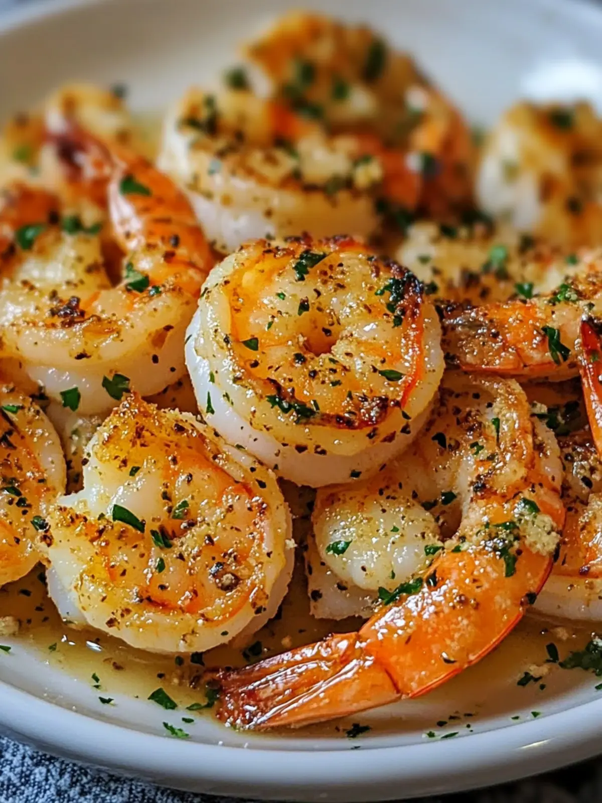 Baked Garlic Parmesan Shrimp