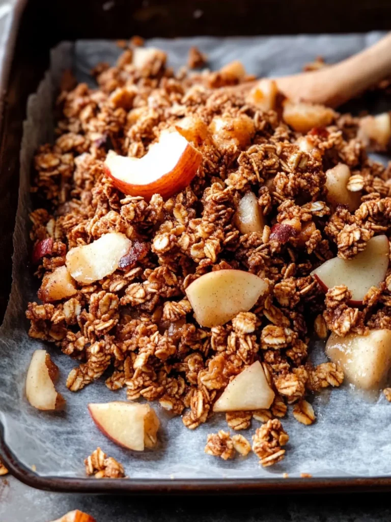 Healthy Apple Pie Granola