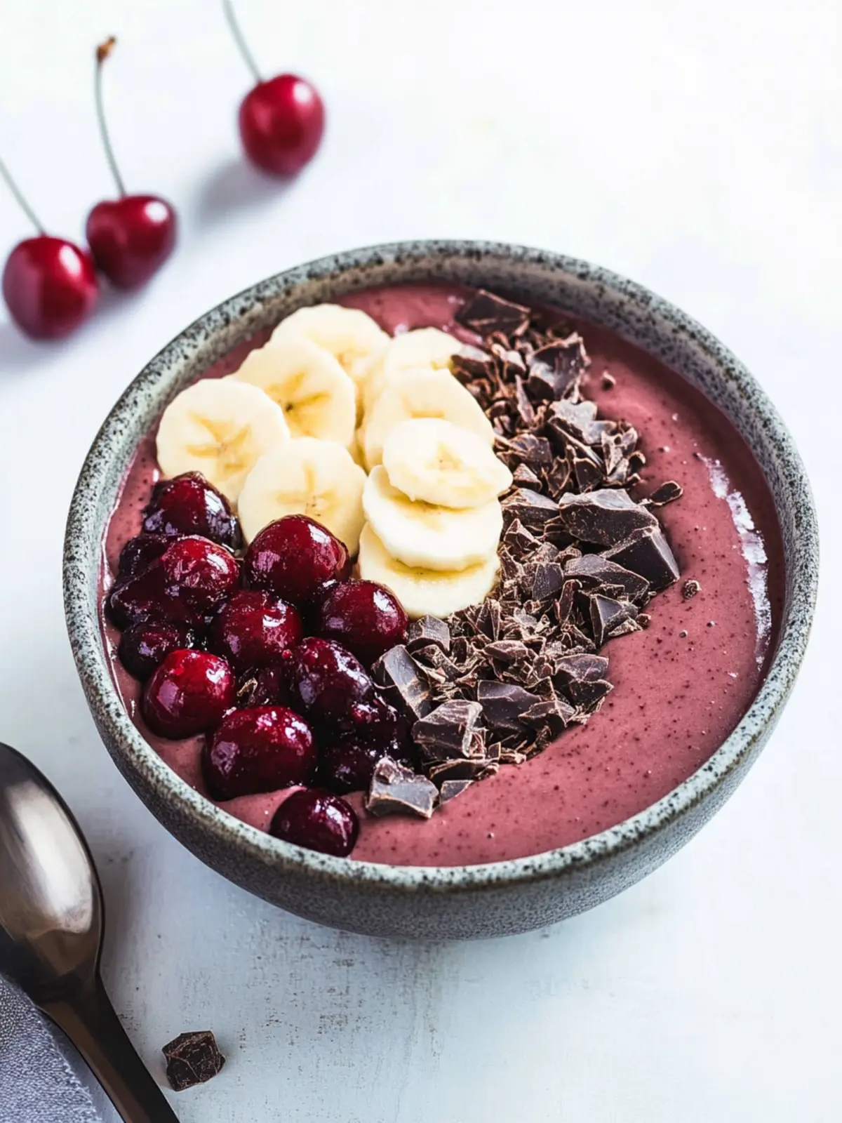 Chocolate Cherry Smoothie Bowl