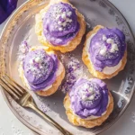 Ube Cream Puffs