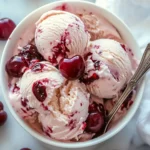 Easy Homemade Cherry Garcia Ice Cream Recipe