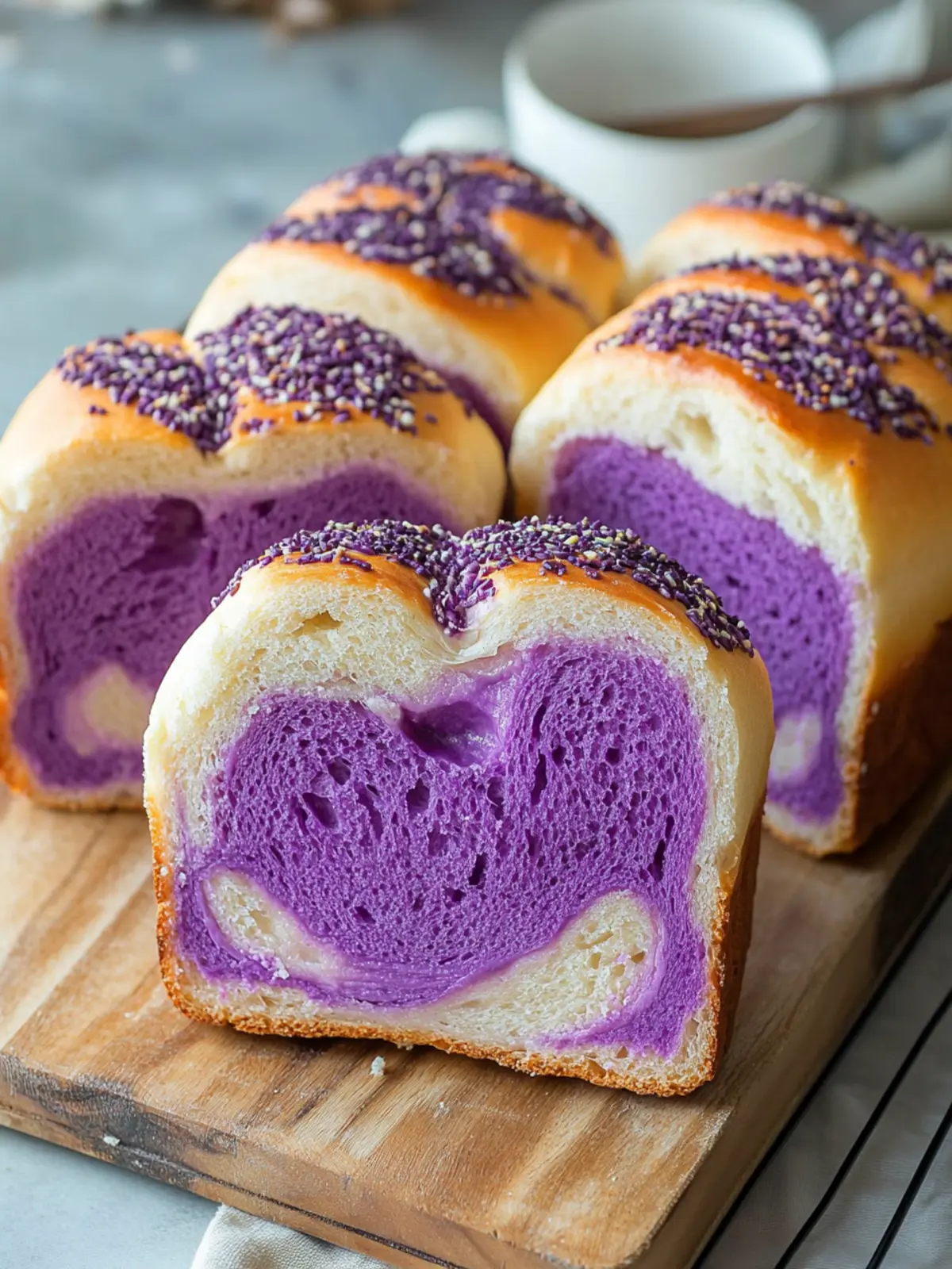 Ube Milk Bread