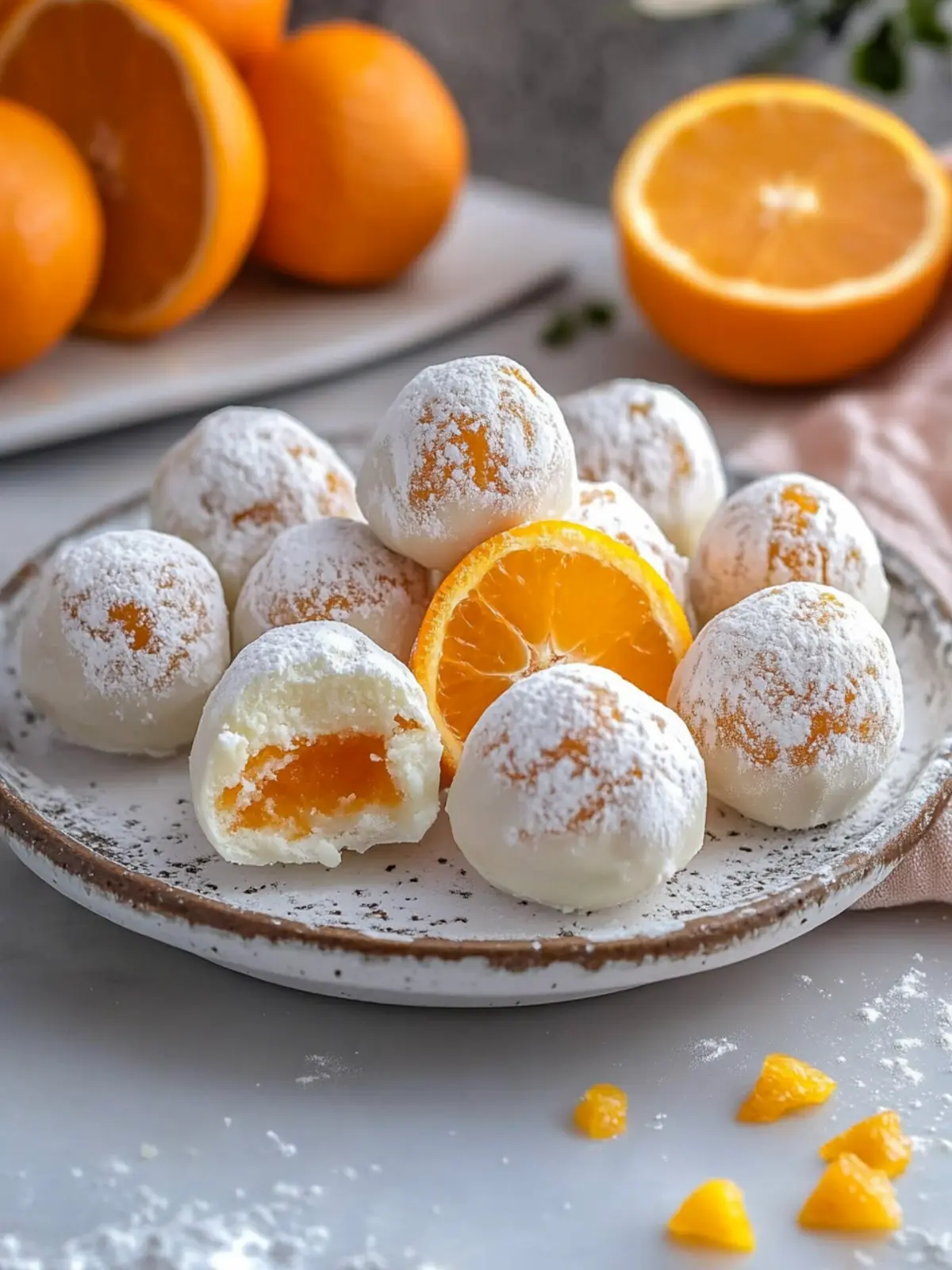 Orange Creamsicle Truffles