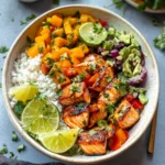 Chili Lime Salmon Bowls