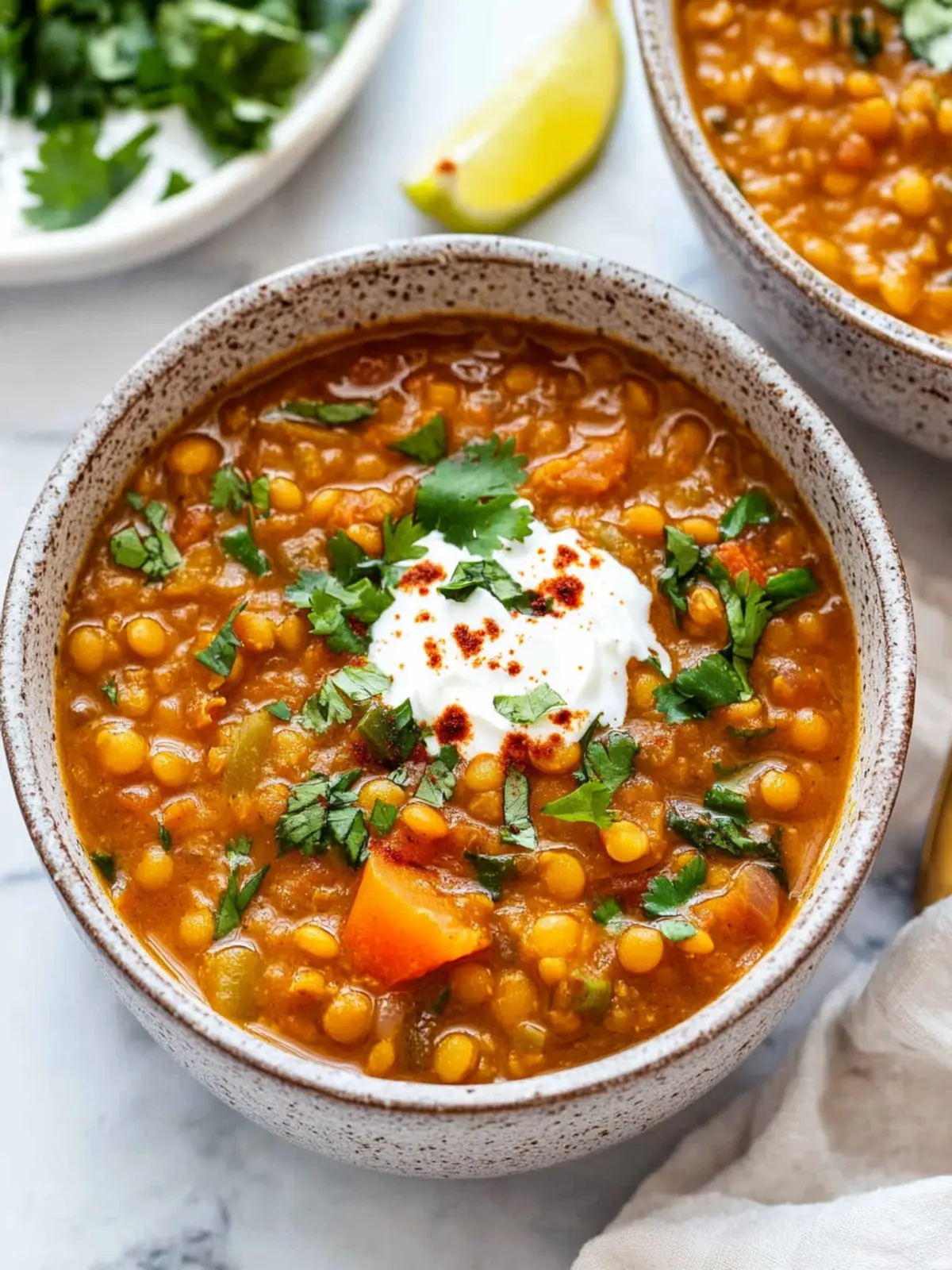 Detox Moroccan Lentil Soup