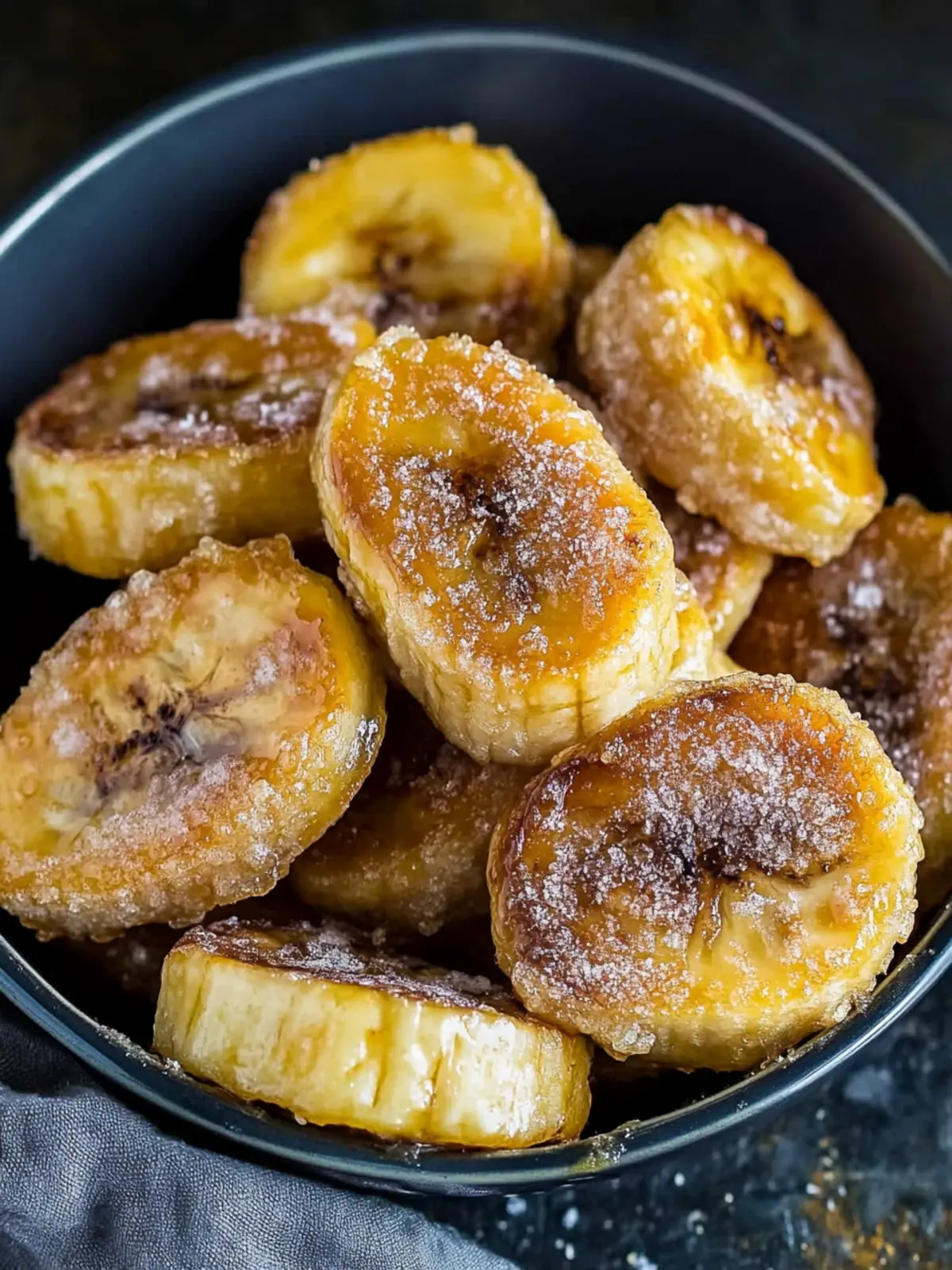 Air Fried Bananas
