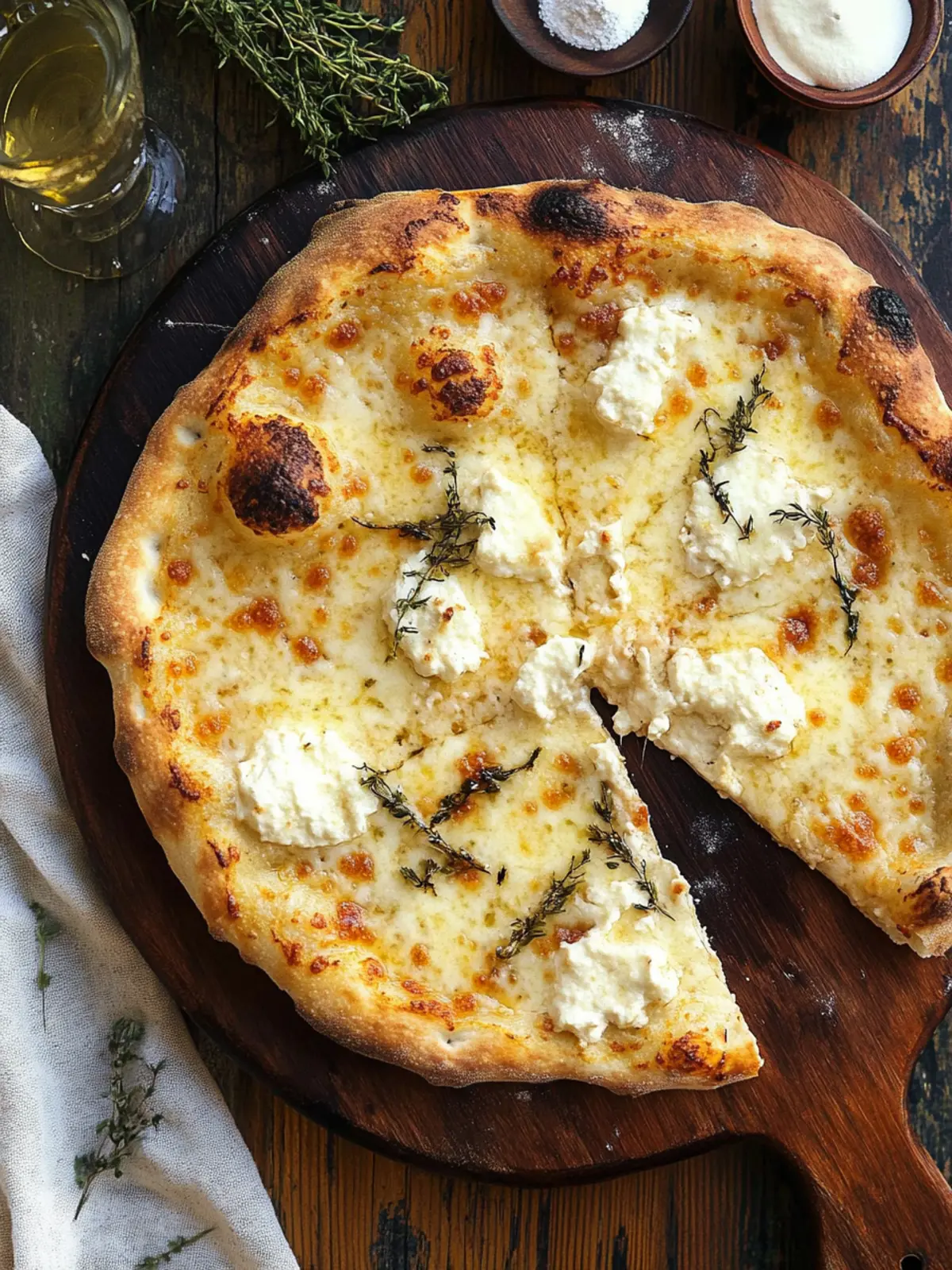 White Pizza (Pizza Bianca)