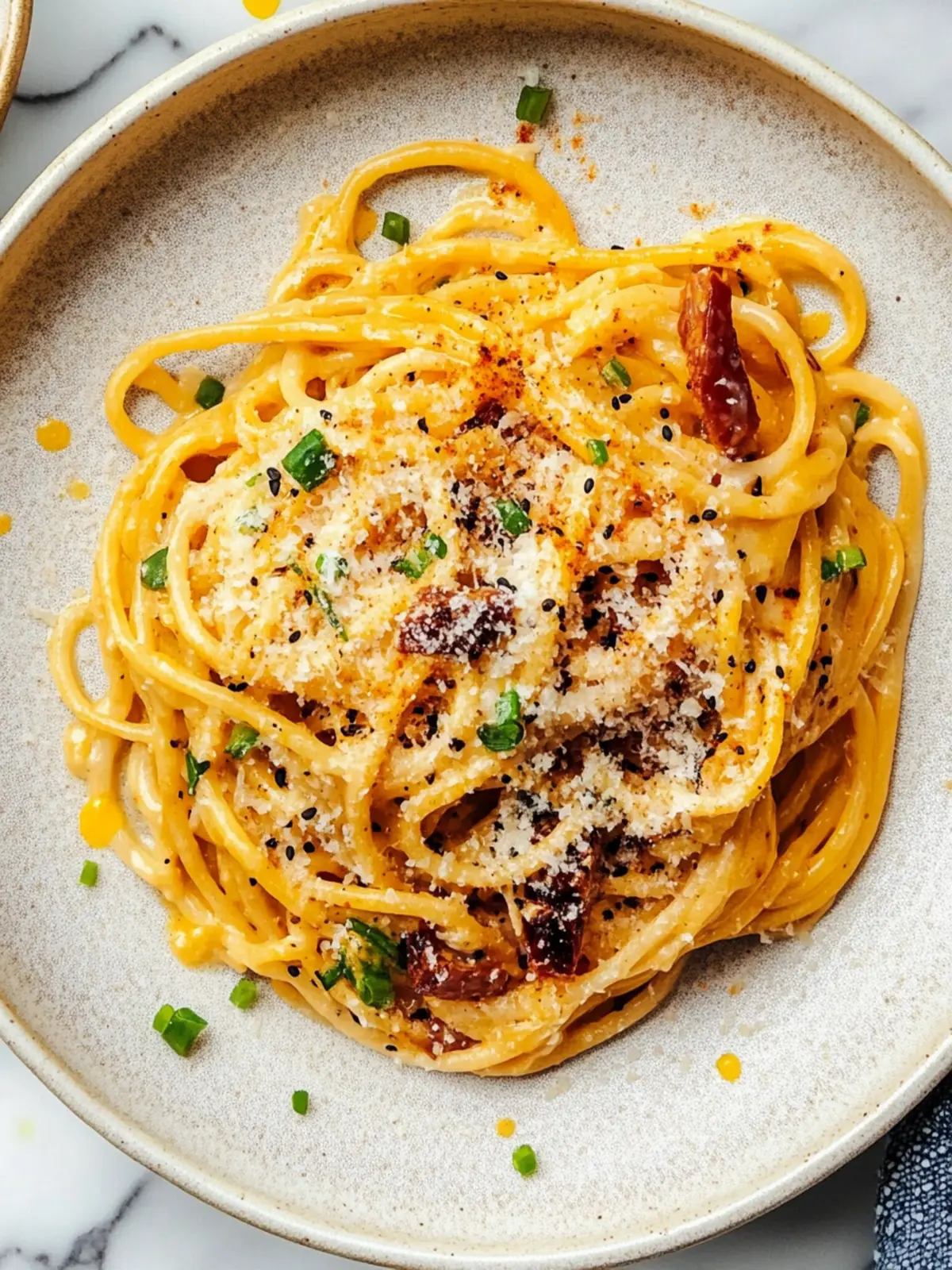 Gochujang Carbonara