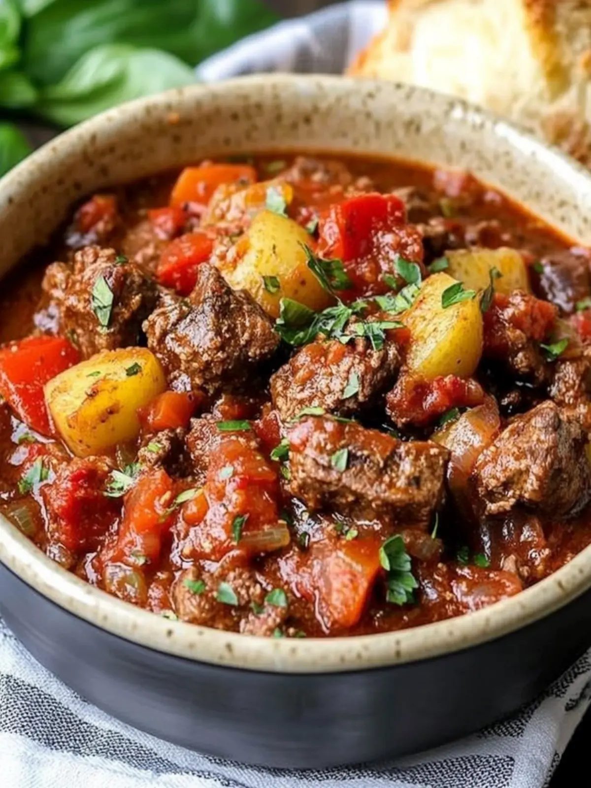 Slow Cooker Beef Cacciatore