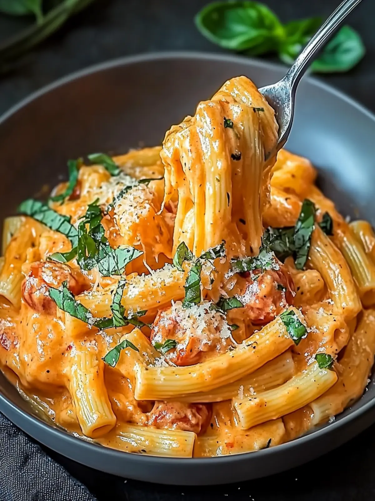 Irresistible Creamy Tomato Garlic Pasta