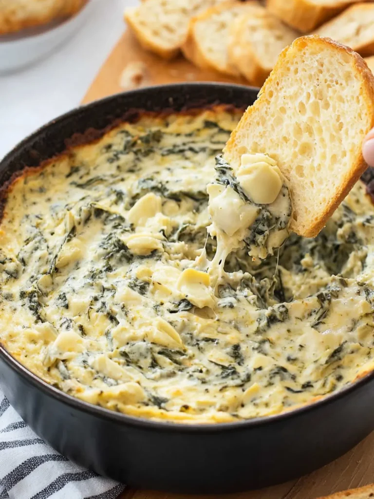 Vegan Spinach Artichoke Dip