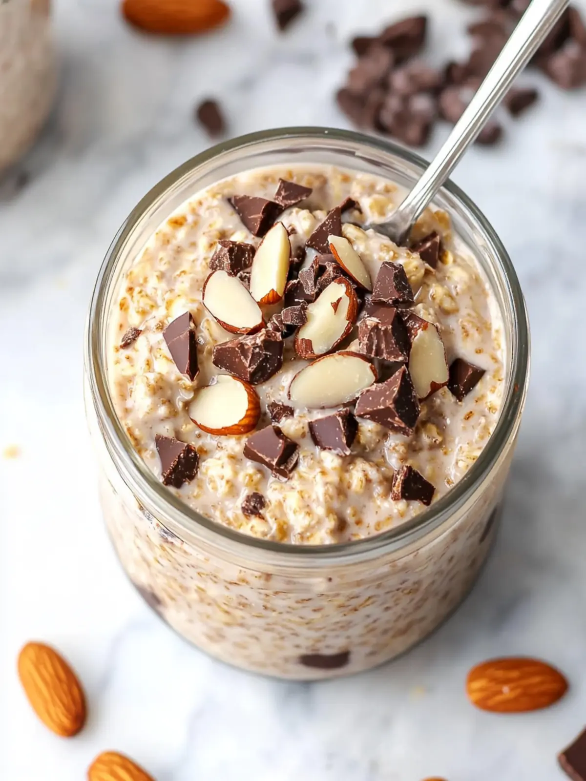 Almond Joy Overnight Oats