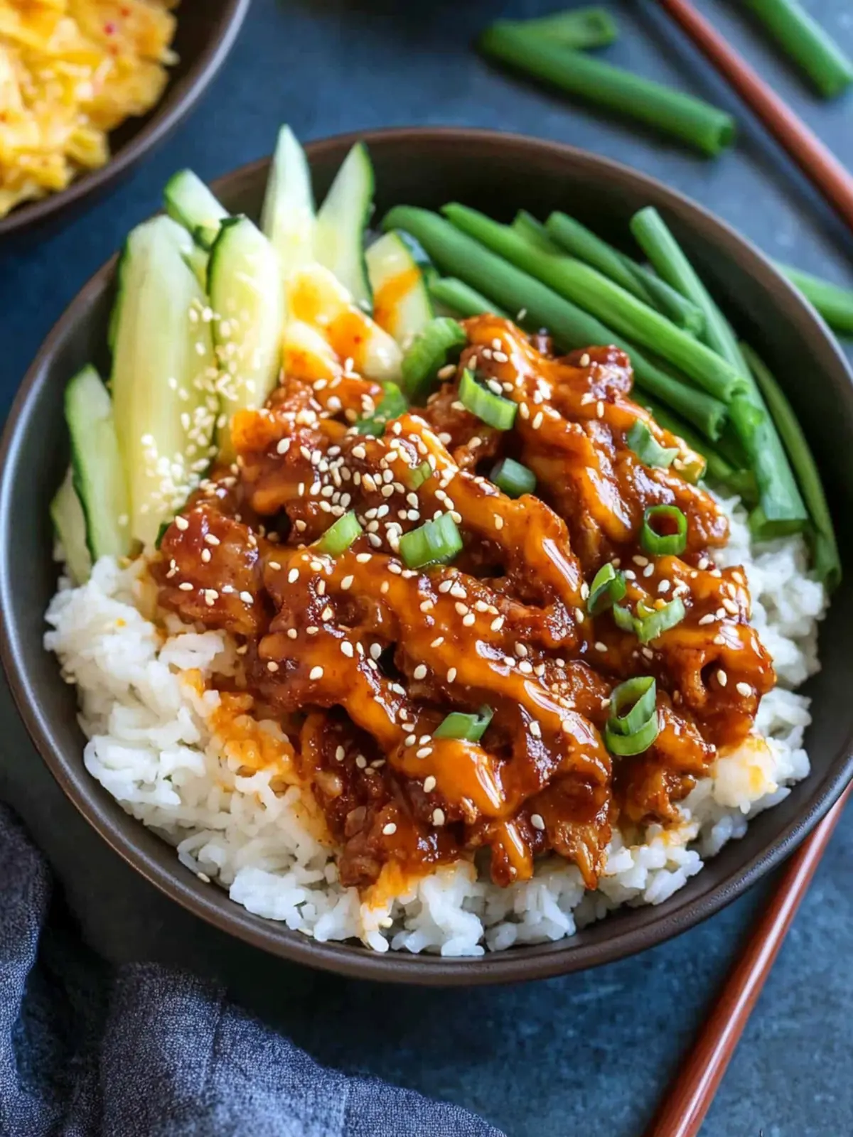 Korean Spicy Pork Bowls