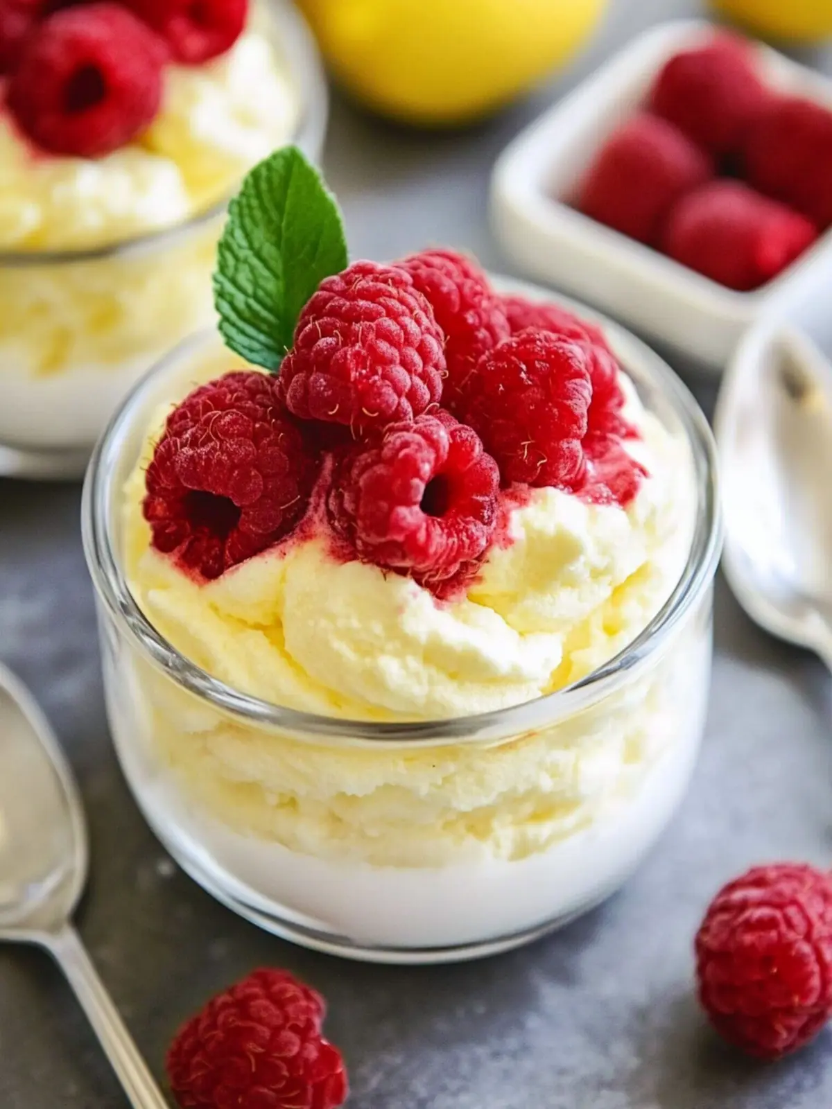 Lemon Raspberry Fluff