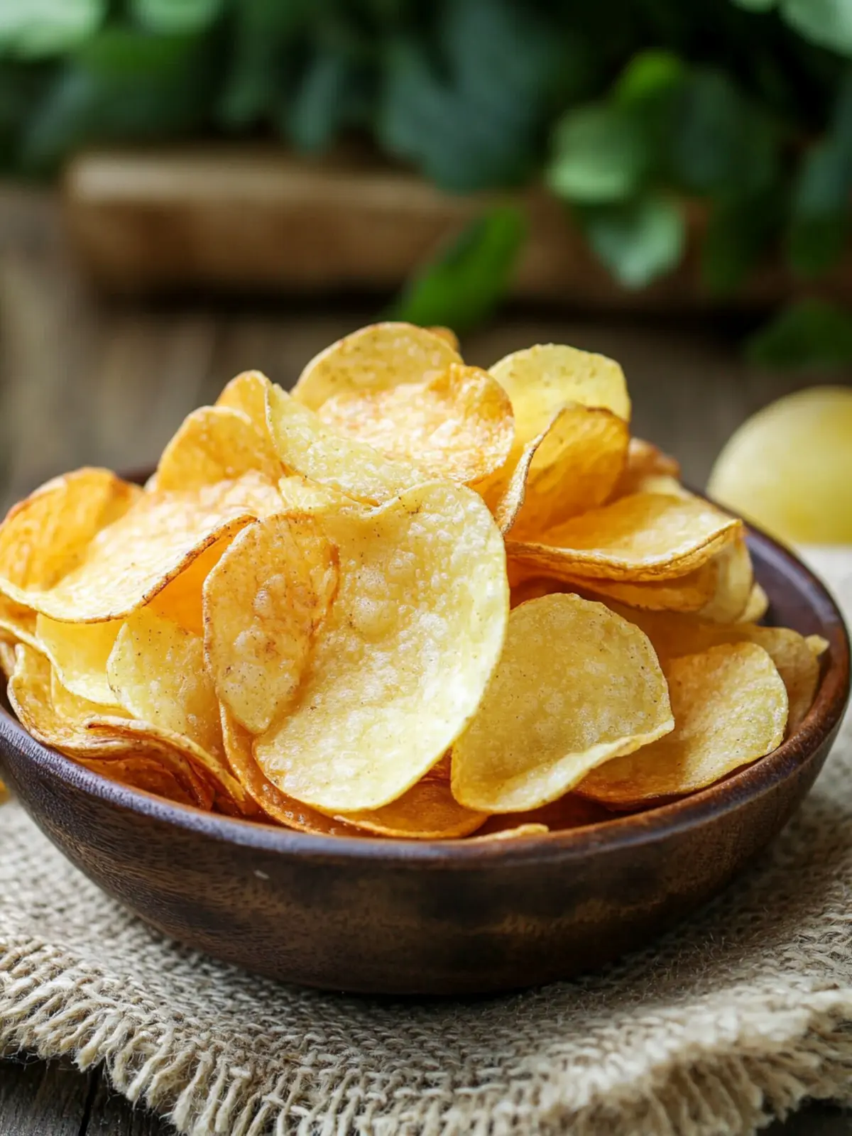 Homemade Crispy Potato Chips