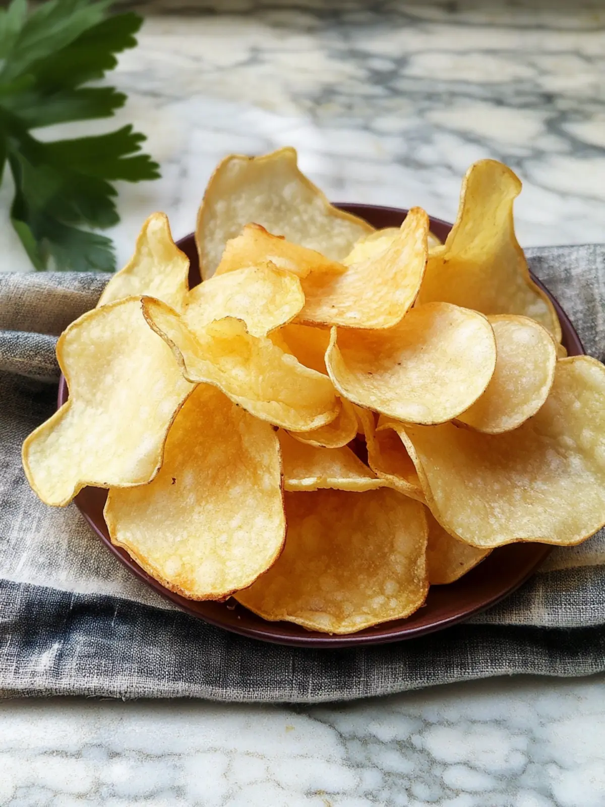 Homemade Crispy Potato Chips