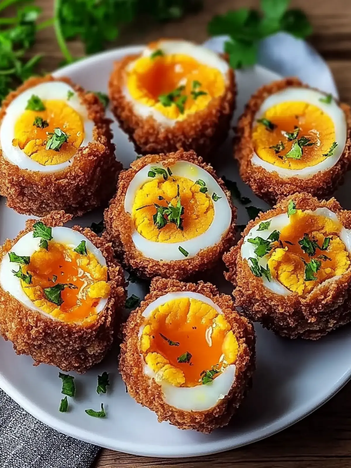 Crispy Air Fryer Scotch Eggs