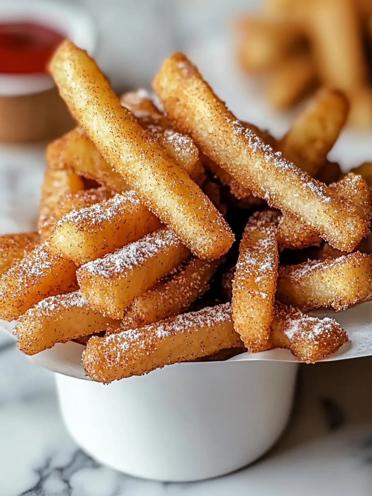 Crispy Baked Cinnamon Apple Fries