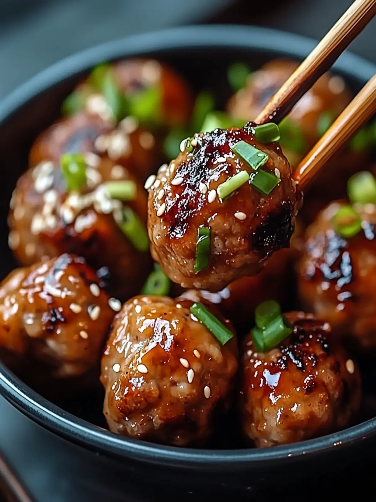 Korean BBQ Meatballs