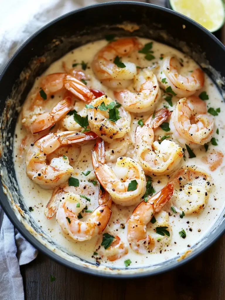 Garlic Shrimp in Coconut Milk